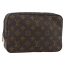 LOUIS VUITTON Monogram Trousse Toilette 23 Clutch Bag M47524 LV Auth 154196-1