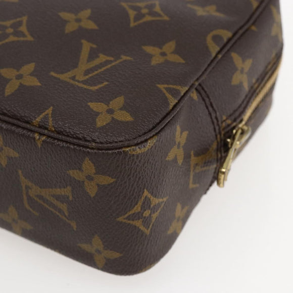LOUIS VUITTON Monogram Trousse Toilette 23 Clutch Bag M47524 LV Auth 154196