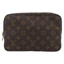 LOUIS VUITTON Monogram Trousse Toilette 23 Clutch Bag M47524 LV Auth 154196-13