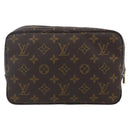 LOUIS VUITTON Monogram Trousse Toilette 23 Clutch Bag M47524 LV Auth 154196-2
