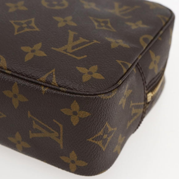LOUIS VUITTON Monogram Trousse Toilette 23 Clutch Bag M47524 LV Auth 154196