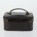 Salvatore Ferragamo Gucci Bamboo Bag Suede leather 2 Set Black Brown Auth 154197-10