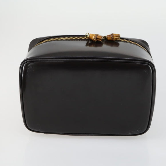 Salvatore Ferragamo Gucci Bamboo Bag Suede leather 2 Set Black Brown Auth 154197