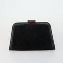 Salvatore Ferragamo Gucci Bamboo Bag Suede leather 2 Set Black Brown Auth 154197-3