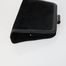 Salvatore Ferragamo Gucci Bamboo Bag Suede leather 2 Set Black Brown Auth 154197-4