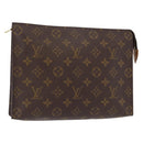 LOUIS VUITTON Monogram Poche Toilette 26 Pouch M47542 LV Auth 154198-1