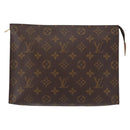 LOUIS VUITTON Monogram Poche Toilette 26 Pouch M47542 LV Auth 154198-13