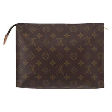 LOUIS VUITTON Monogram Poche Toilette 26 Pouch M47542 LV Auth 154198 - 0