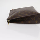 LOUIS VUITTON Monogram Poche Toilette 26 Pouch M47542 LV Auth 154198-4