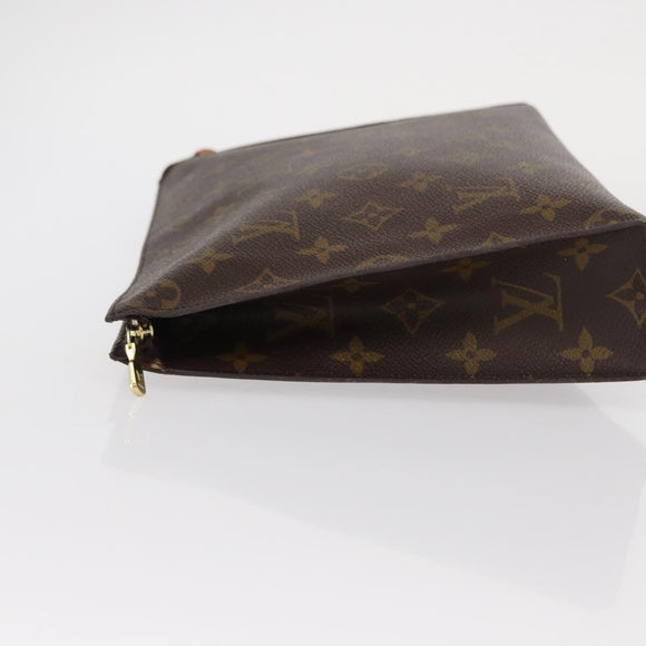 LOUIS VUITTON Monogram Poche Toilette 26 Pouch M47542 LV Auth 154198