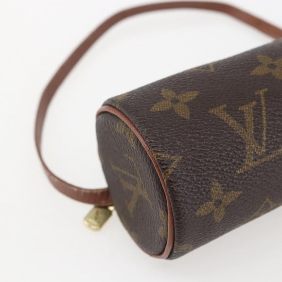 LOUIS VUITTON Monogram Papillon Pouch LV Auth 154199