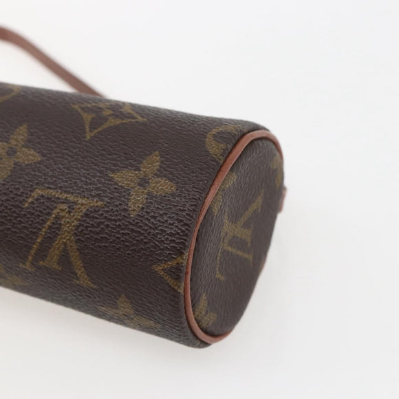 LOUIS VUITTON Monogram Papillon Pouch LV Auth 154199