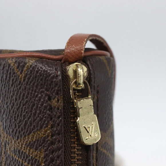 LOUIS VUITTON Monogram Papillon Pouch LV Auth 154199