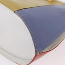 Salvatore Ferragamo Shoulder Bag Leather Multicolor Gold Auth 154202-14