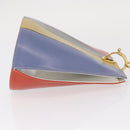 Salvatore Ferragamo Shoulder Bag Leather Multicolor Gold Auth 154202-3