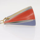 Salvatore Ferragamo Shoulder Bag Leather Multicolor Gold Auth 154202-4