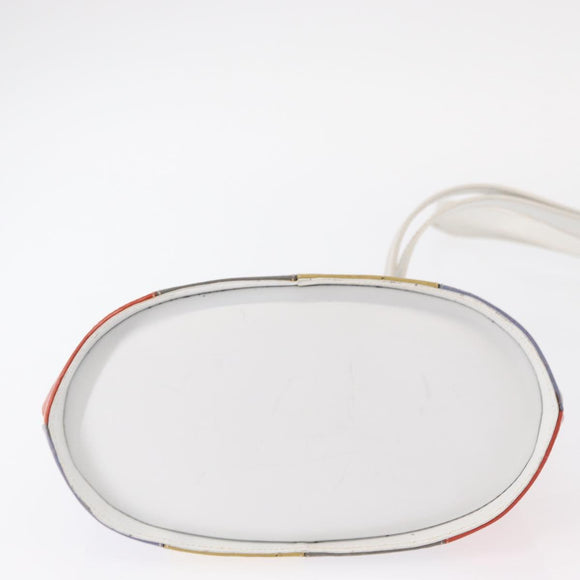 Salvatore Ferragamo Shoulder Bag Leather Multicolor Gold Auth 154202