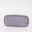 Maison Margiela 5AC Shoulder Bag Satin Purple Silver Auth 154204M-6