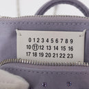 Maison Margiela 5AC Shoulder Bag Satin Purple Silver Auth 154204M-21