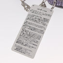 Maison Margiela 5AC Shoulder Bag Satin Purple Silver Auth 154204M-23