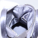 Maison Margiela 5AC Shoulder Bag Satin Purple Silver Auth 154204M-25