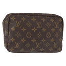 LOUIS VUITTON Monogram Trousse Toilette 23 Clutch Bag M47524 LV Auth 154206-1