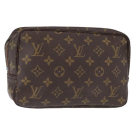 LOUIS VUITTON Monogram Trousse Toilette 23 Clutch Bag M47524 LV Auth 154206