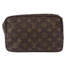 LOUIS VUITTON Monogram Trousse Toilette 23 Clutch Bag M47524 LV Auth 154206-13