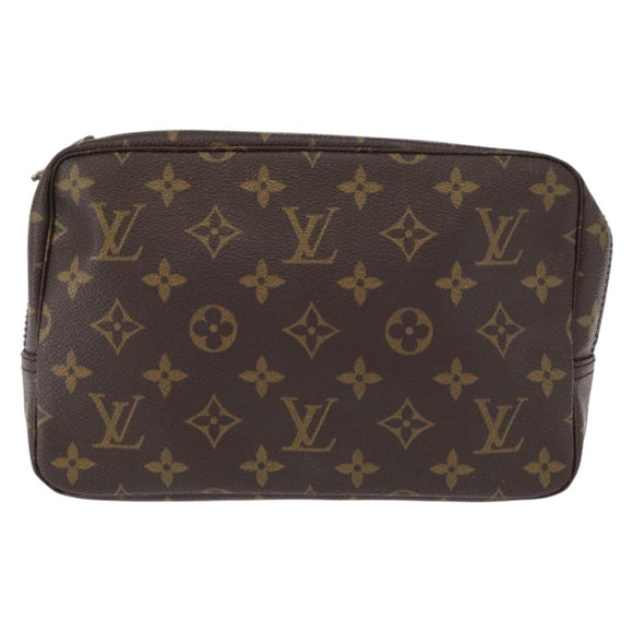 LOUIS VUITTON Monogram Trousse Toilette 23 Clutch Bag M47524 LV Auth 154206