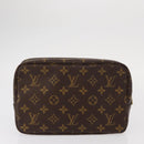 LOUIS VUITTON Monogram Trousse Toilette 23 Clutch Bag M47524 LV Auth 154207-3