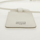 Maison Margiela Smart phone Shoulder Pouch White Silver Auth 154208M-7