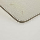 Maison Margiela Smart phone Shoulder Pouch White Silver Auth 154208M-18