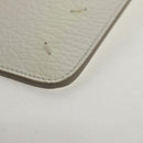 Maison Margiela Smart phone Shoulder Pouch White Silver Auth 154208M-19