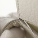 Maison Margiela Smart phone Shoulder Pouch White Silver Auth 154208M-24