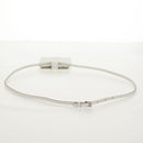 Maison Margiela Smart phone Shoulder Pouch White Silver Auth 154208M-9