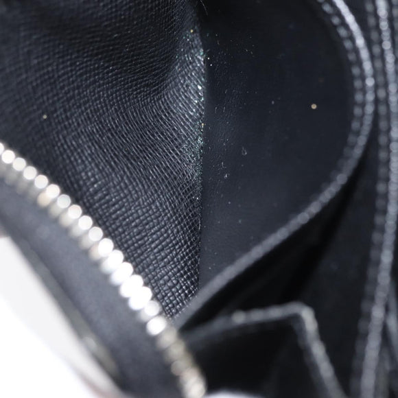 LOUIS VUITTON Damier Graphite Zippy Coin Purse Coin Purse N63076 LV Auth 154209