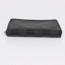 LOUIS VUITTON Damier Graphite Zippy Coin Purse Coin Purse N63076 LV Auth 154209-7