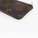 LOUIS VUITTON Monogram Pochette Cles Coin Purse M60033 LV Auth 154210-15