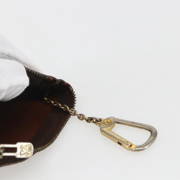 LOUIS VUITTON Monogram Pochette Cles Coin Purse M60033 LV Auth 154210