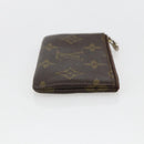 LOUIS VUITTON Monogram Pochette Cles Coin Purse M60033 LV Auth 154210-3