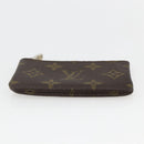 LOUIS VUITTON Monogram Pochette Cles Coin Purse M60033 LV Auth 154210-6
