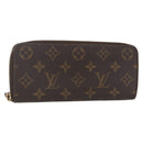 LOUIS VUITTON Monogram Portefeuille Clemence Long Wallet M60742 LV Auth 154211-1