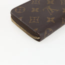 LOUIS VUITTON Monogram Portefeuille Clemence Long Wallet M60742 LV Auth 154211-7
