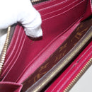 LOUIS VUITTON Monogram Portefeuille Clemence Long Wallet M60742 LV Auth 154211-19