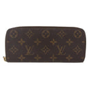 LOUIS VUITTON Monogram Portefeuille Clemence Long Wallet M60742 LV Auth 154211-13