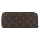 LOUIS VUITTON Monogram Portefeuille Clemence Long Wallet M60742 LV Auth 154211-2