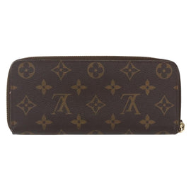 LOUIS VUITTON Monogram Portefeuille Clemence Long Wallet M60742 LV Auth 154211 - 0