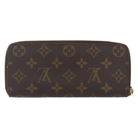 LOUIS VUITTON Monogram Portefeuille Clemence Long Wallet M60742 LV Auth 154211