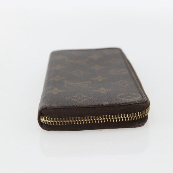 LOUIS VUITTON Monogram Portefeuille Clemence Long Wallet M60742 LV Auth 154211