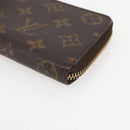 LOUIS VUITTON Monogram Portefeuille Clemence Long Wallet M60742 LV Auth 154211-14